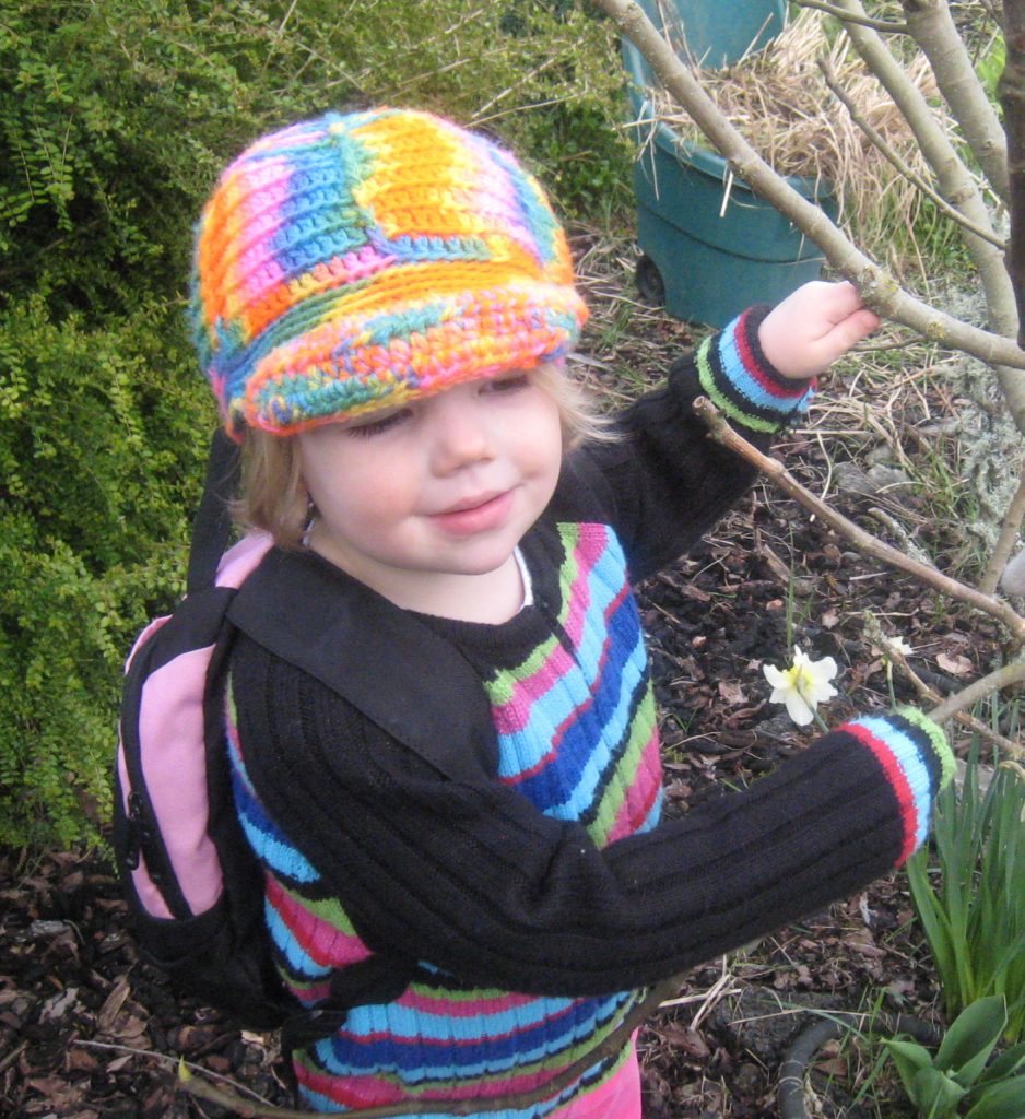 Crochet Newsboy Cap